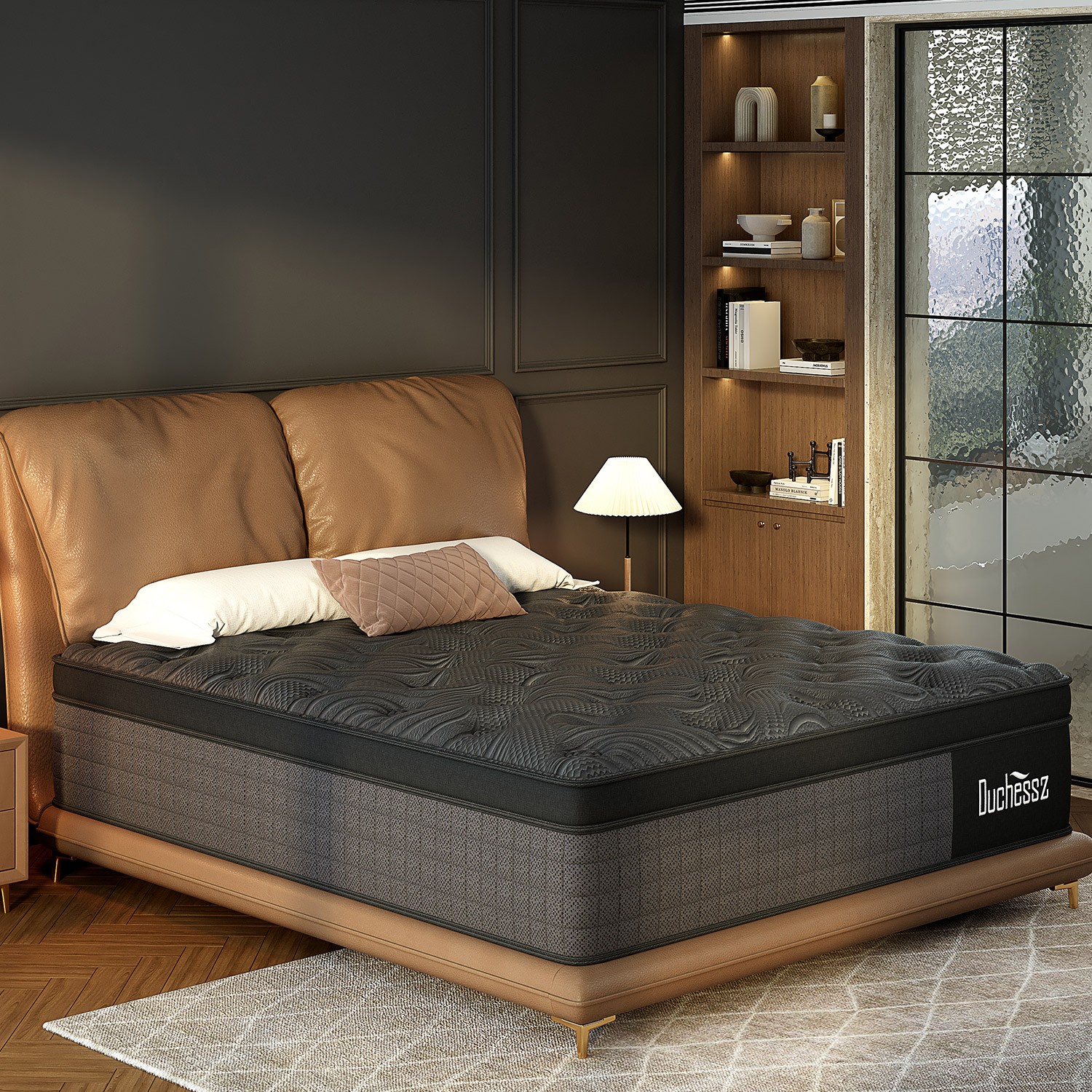 10″12″14″ Twin Full Queen King Size Mattress in a Box Hybrid Spring Memory Foam