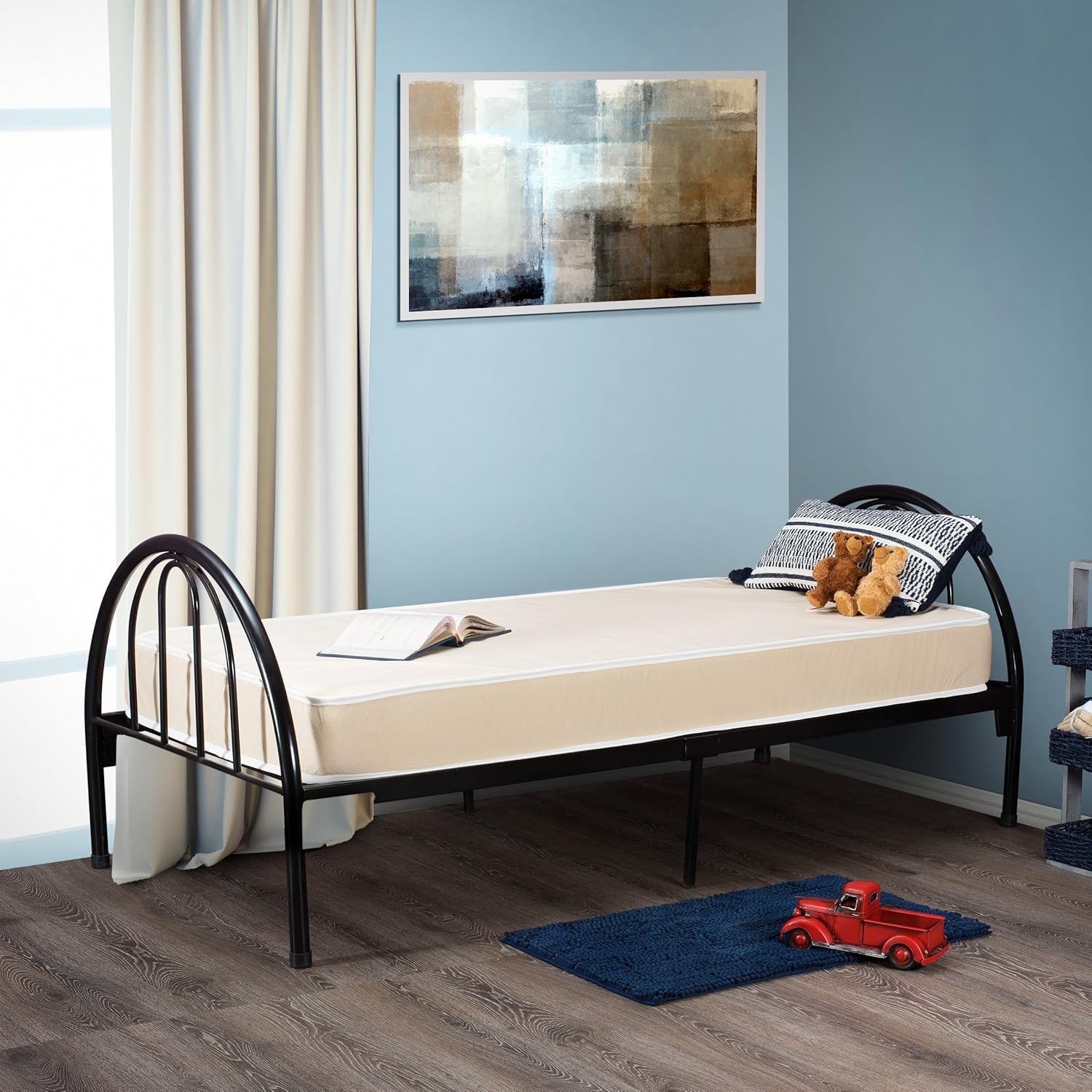 5 inch Fo Mattr with Durable Fabric Cover 30×74 inch for RV, Cot,