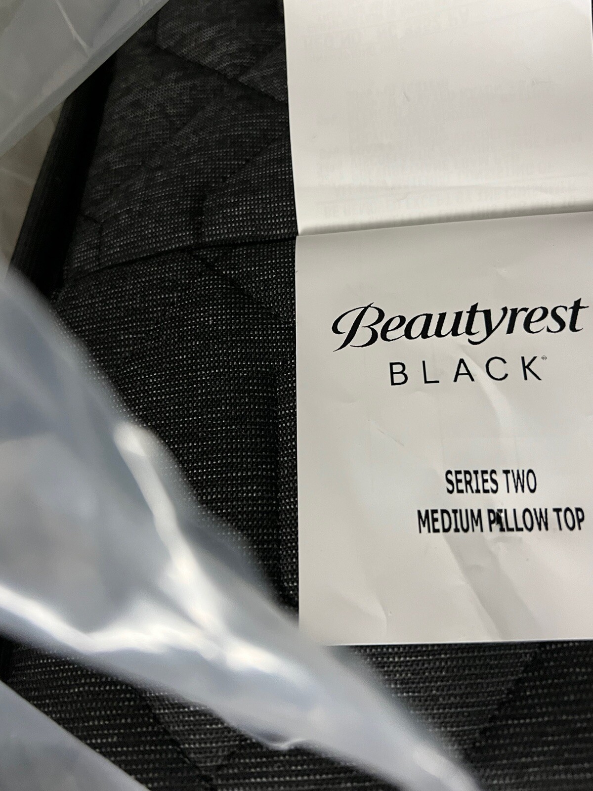 SIMMONS BEAUTYREST FULL BLACK SERIES 2 PILLOWTOP PLUSH MATTRESS NEW CLEARANCE