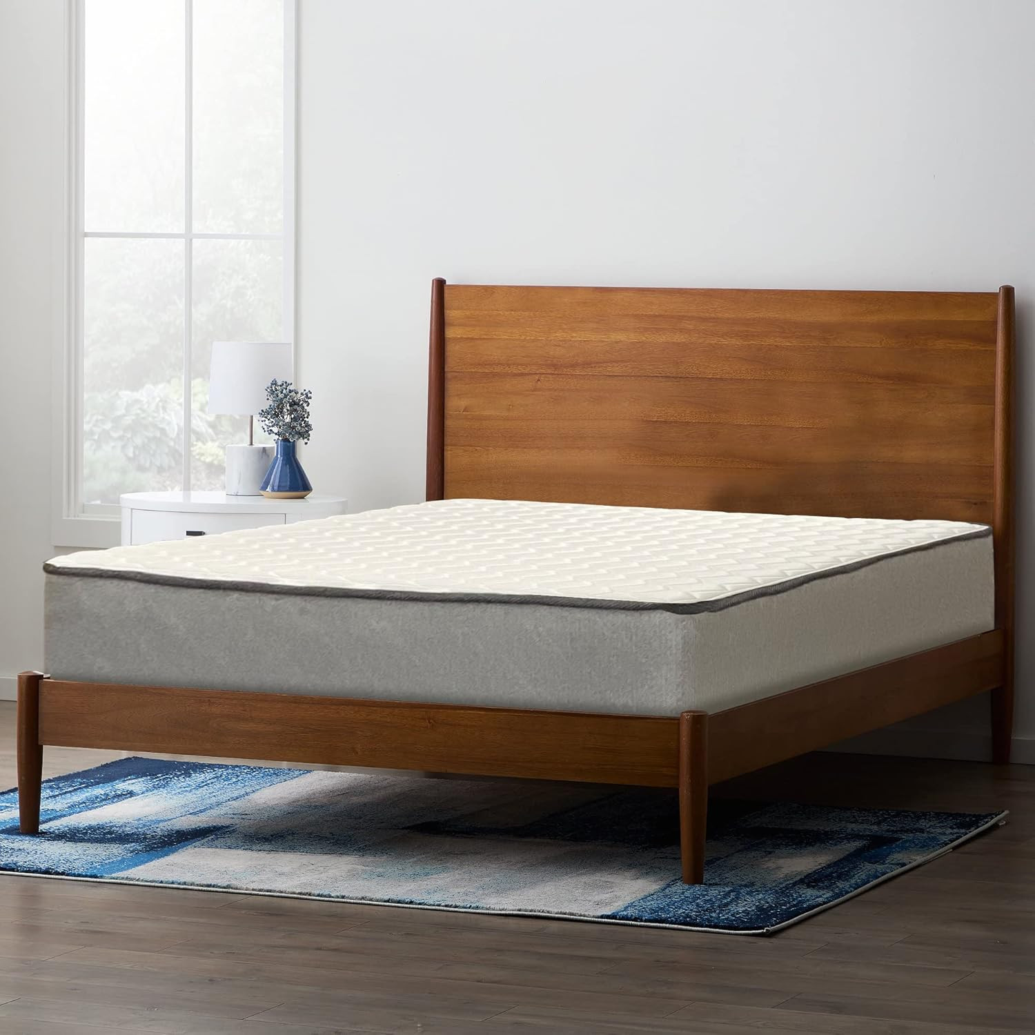 Medium Firm Tight Top High Density Poly Foam Rolled Mattress for RV, Cot, Foldin