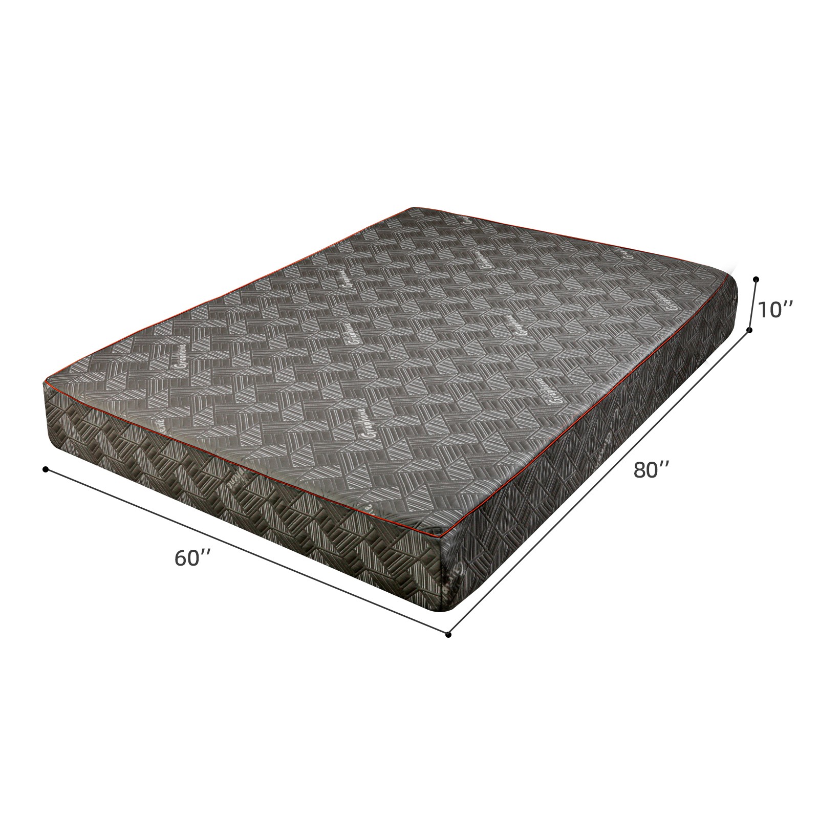 10 Inch Queen Size Mattress – Breathable & Sterilizing, High Rebound Foam