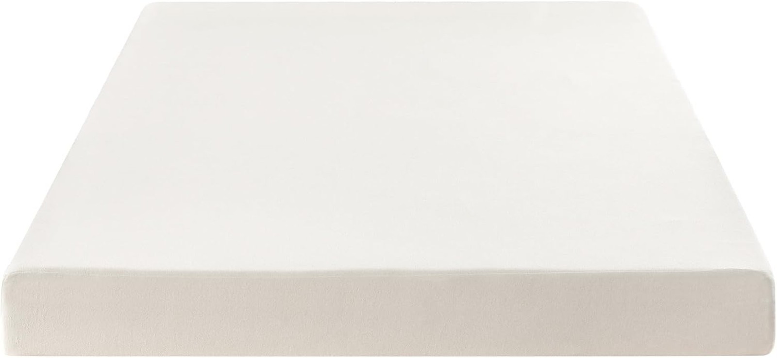 Best Price Mattress Full Mattress 6 Inch Bed-In-A-Box, Green Tea Memory Foam Whi