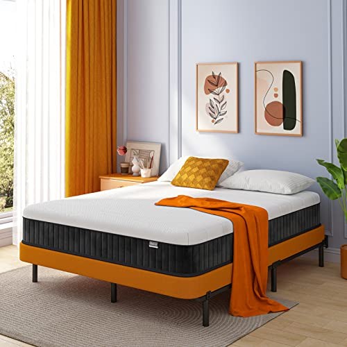 SWBVS TWIN MATTRESS 10″ MEMORY FOAM SINGLE BED MATTRESS BT10TW -WHITE