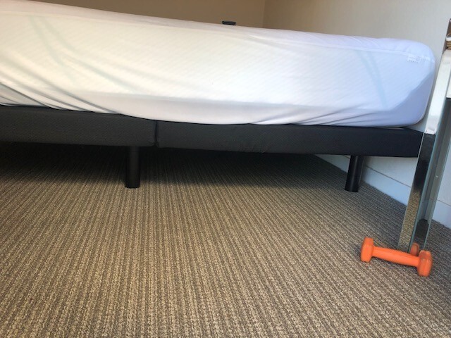 Tempurpedic Pro Adapt Medium Hybrid King bed with Ease adjustable base for head