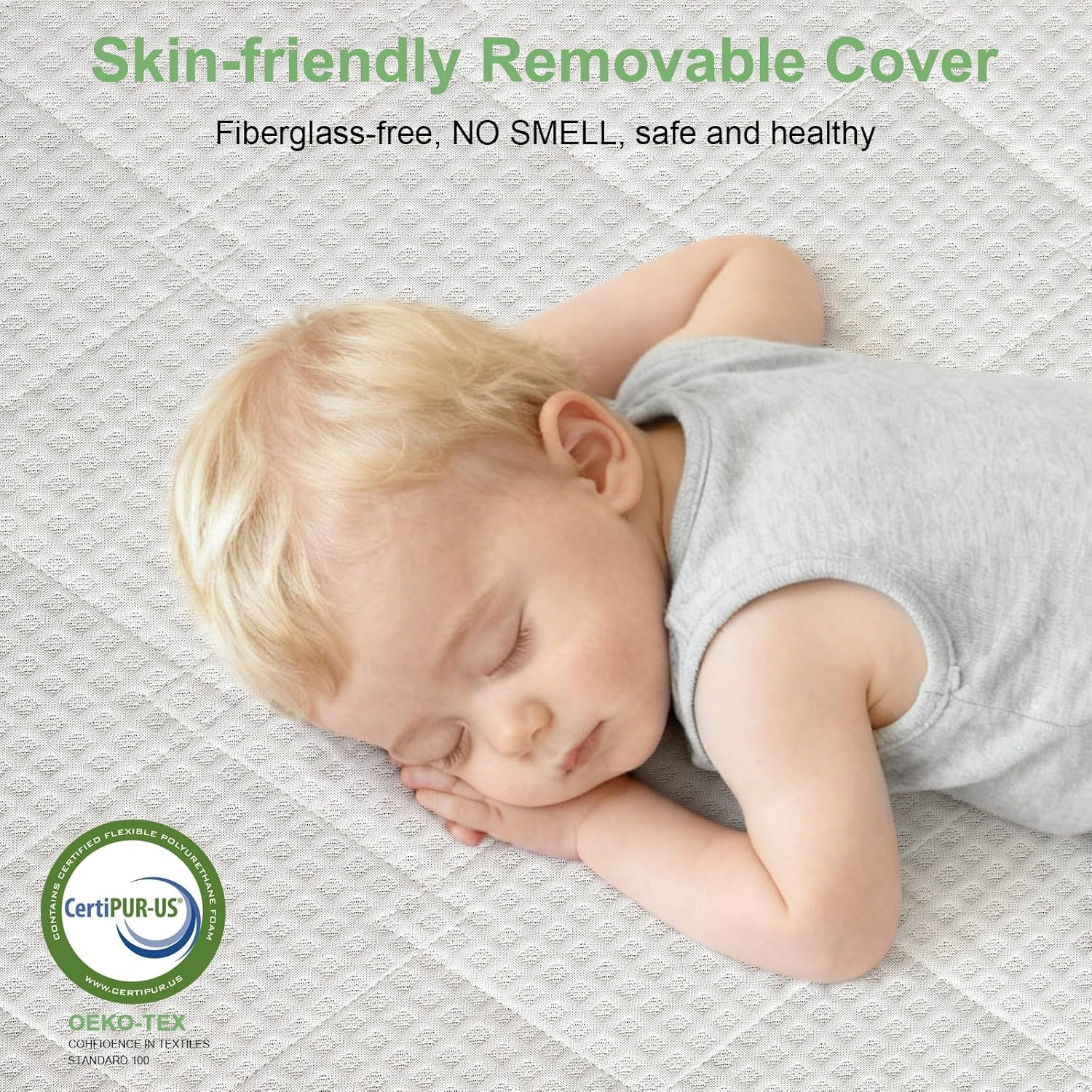 Extra Firm Mattress Twin XL Size 8 Inch, Premier High Density Foam Mattresses in