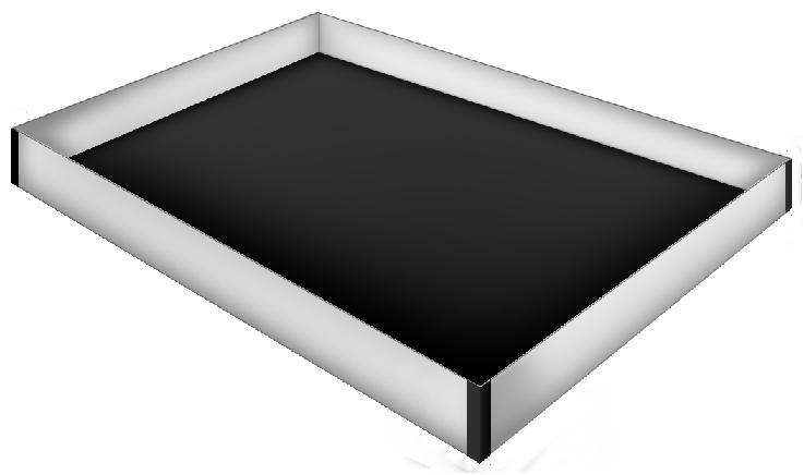 California King 99% Waveless Waterbed Mattress with 12 Mil Safety Liner