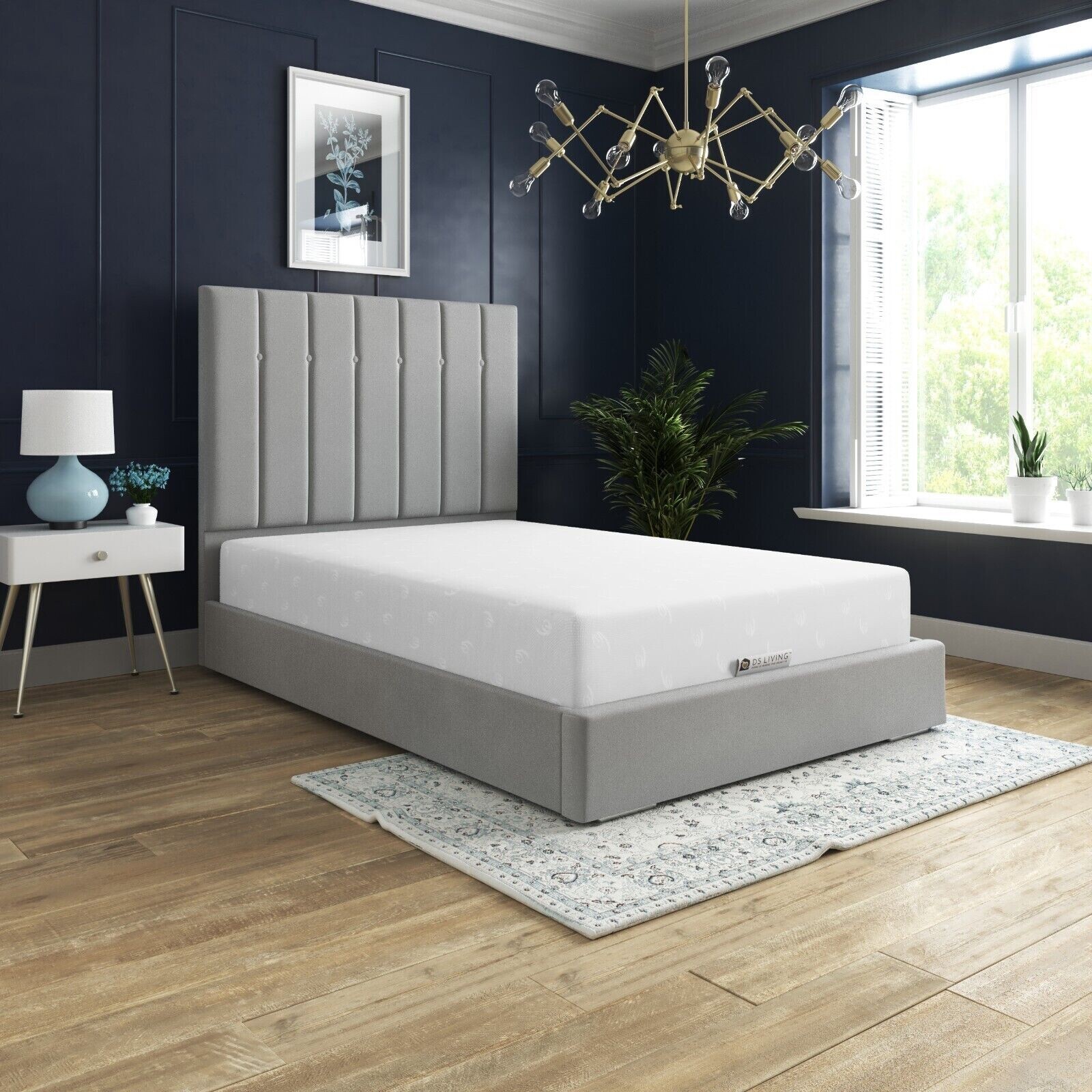 MEMORY FOAM MATTRESS ORTHO ULTRA DOUBLE KING 3FT 4FT6 5FT 4″ 5″ 6″ 8″ 10″ 12″