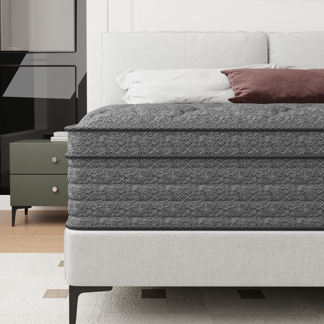 14″ 12″ Memory Foam Spring Hybrid Mattress Twin Full Queen King Size In A Box
