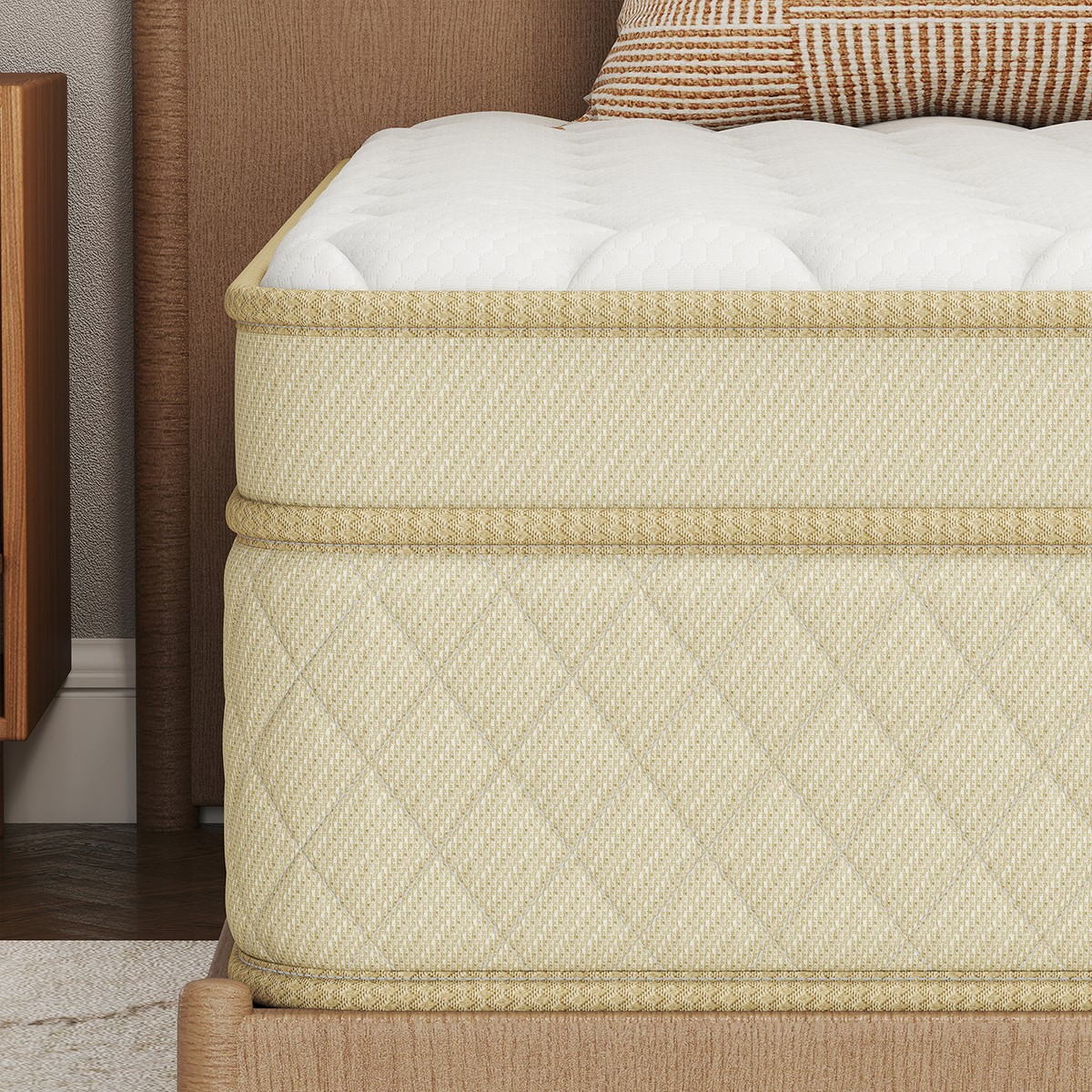 14 Inch Queen Size Mattress Gel Memory Foam Hybrid Pocket Spring In A Box