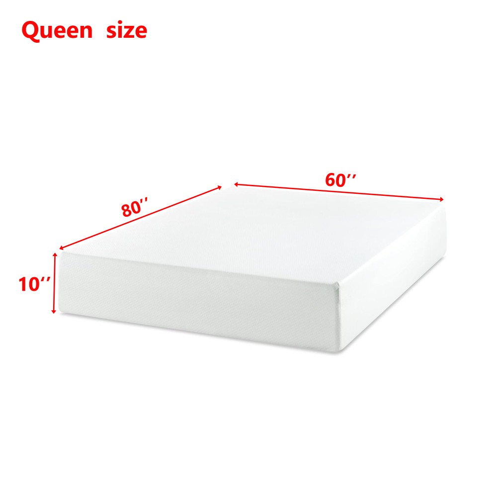 Memory Foam Mattress Green Tea Infused Mattress Breathable Bed Mattress All Size