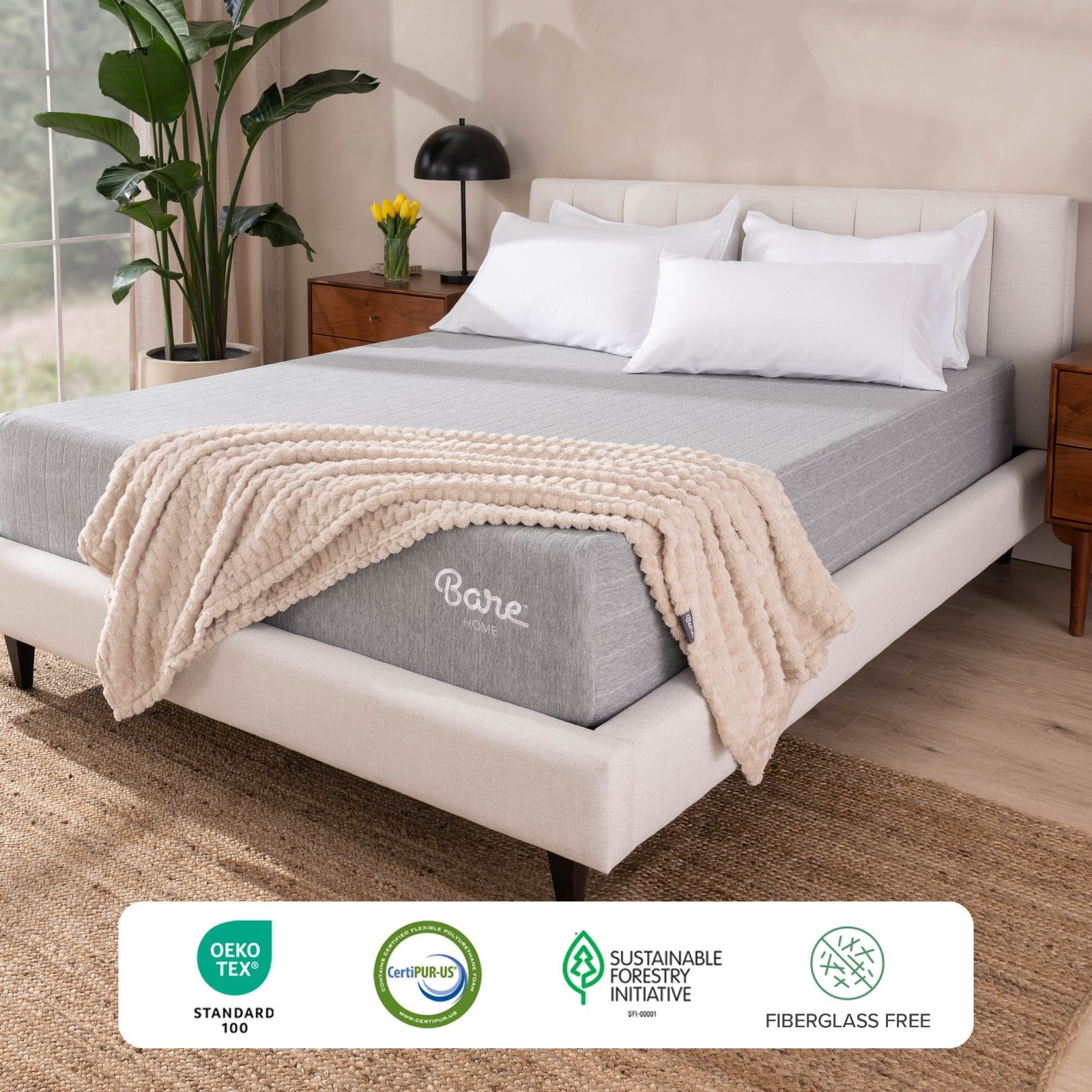 Bare Home Clean Classic Mattress