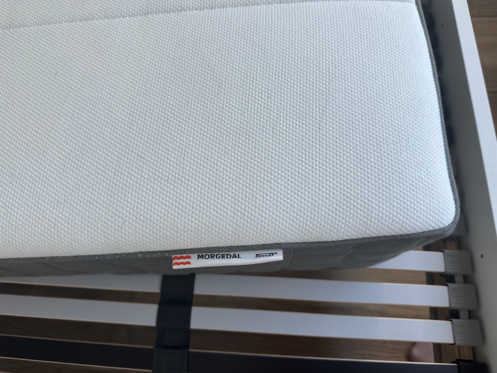 MORGEDAL Foam mattress, firm/dark gray, stardard king