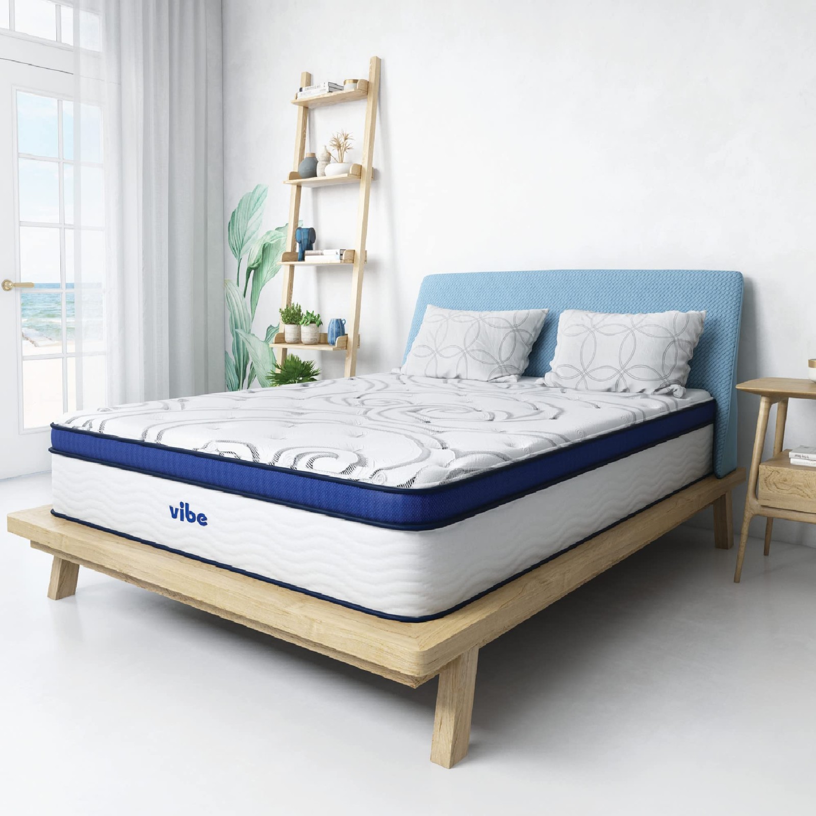 Quilted Hybrid Mattress, 12-Inch Innerspring and Pillow Top Memory Foam Mattr…