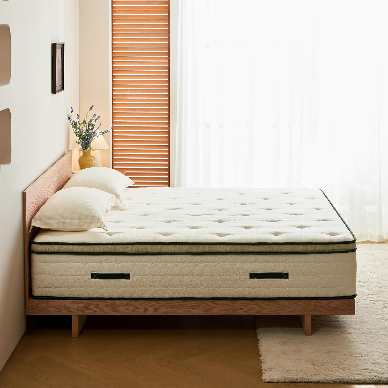 14″ Full XL Hybrid Mattress – Gel Foam, Pocket Coils, Cooling Pillow Top