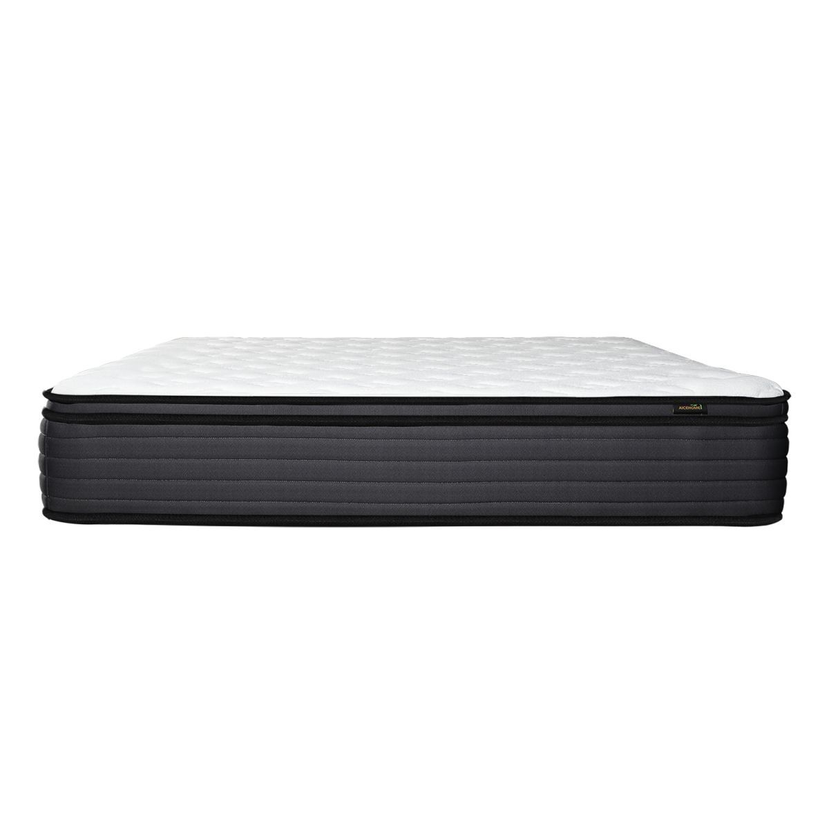 12″ King Size Mattress Breathable Hybrid Spring Medium Firm Mattresses in a box
