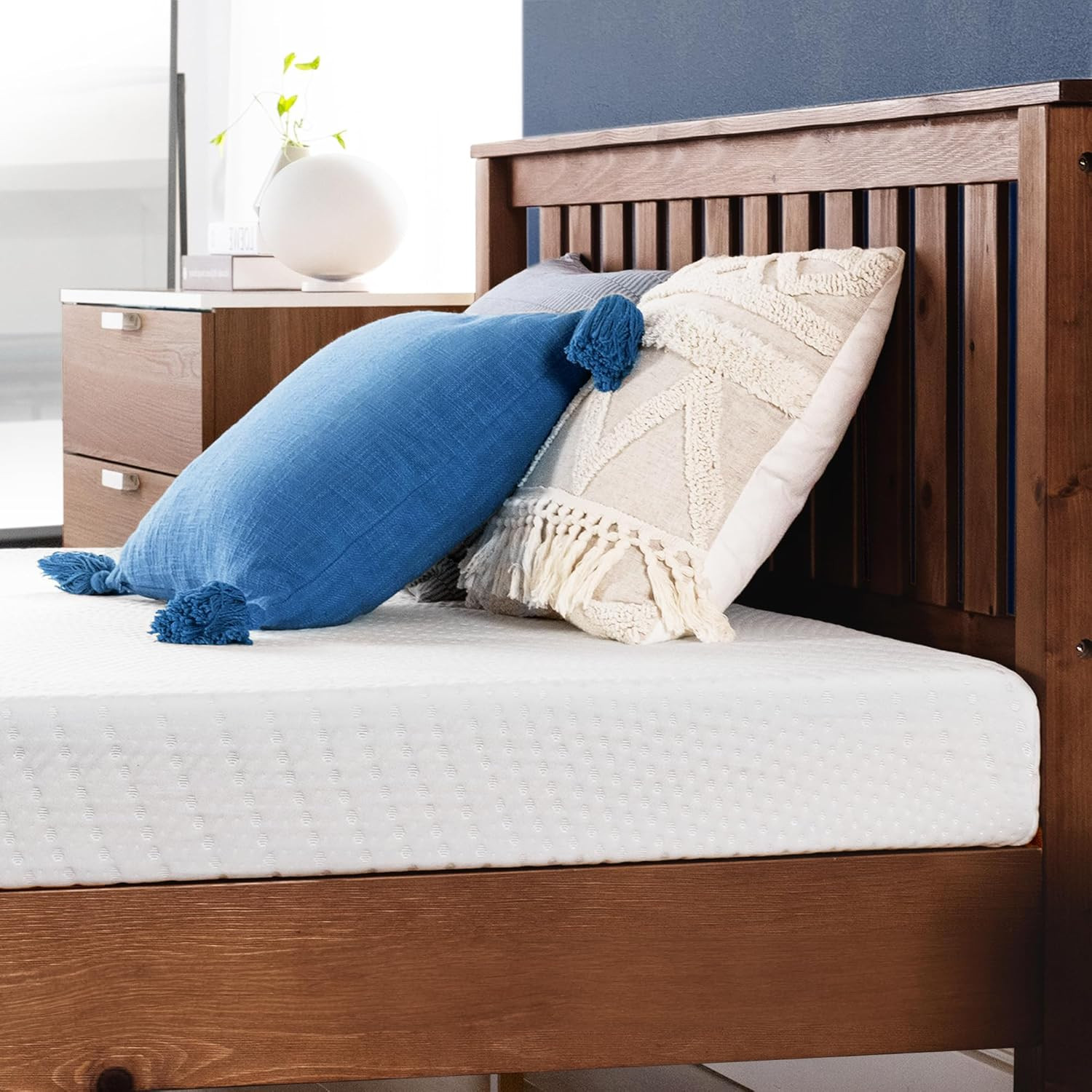 5 Inch Twin Mattress, Cooling Gel Memory Foam Mattress for Kids and Adults, Medi
