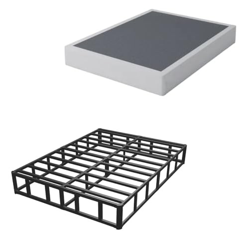 Box Springs 9 Inch Heavy Duty Metal Box Spring Mattress Foundation Queen