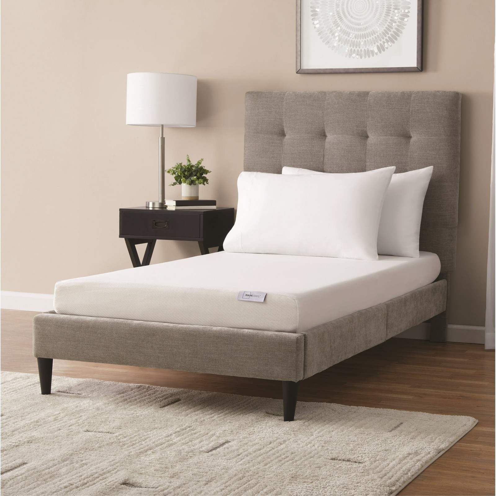 Mainstays 6” Medium Firm Memory Foam Mattress, Twin