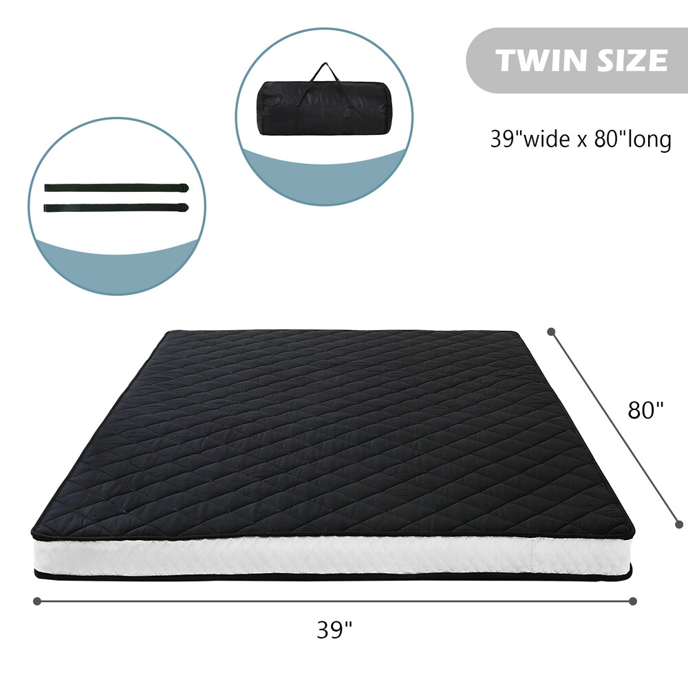 NAIZEA Futon Mattress Japanese Floor Mattress Folding Tatami Floor Camp Mattress