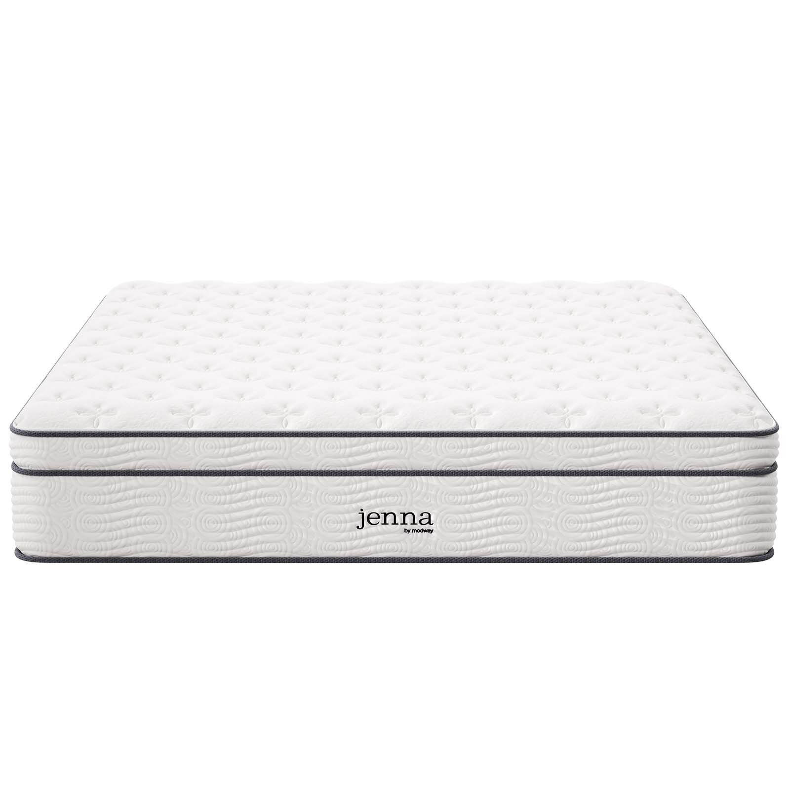 Modway Jenna 14″ Innerspring and Foam King Mattress