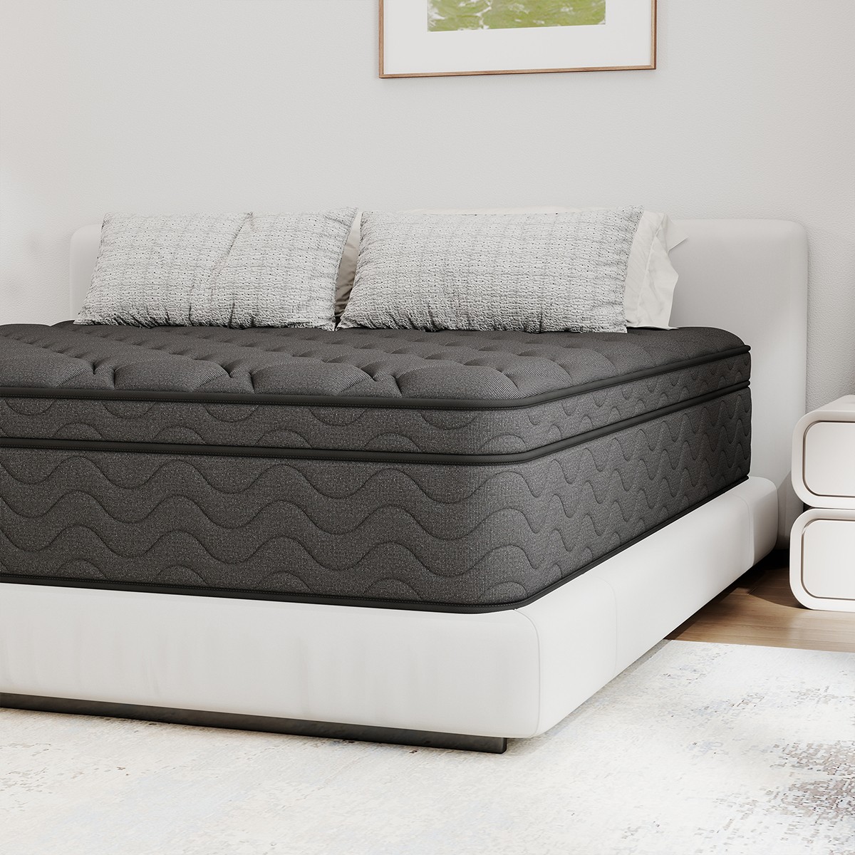 12 Inch Gel Memory Foam Hybrid Spring Mattress Twin Full Queen King Bed In A Box