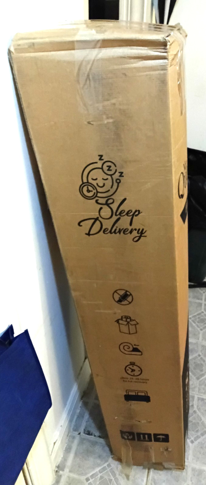 Nap Queen Elizabeth 8″ Gel Memory Foam Mattress Size Full Not Queen NEW