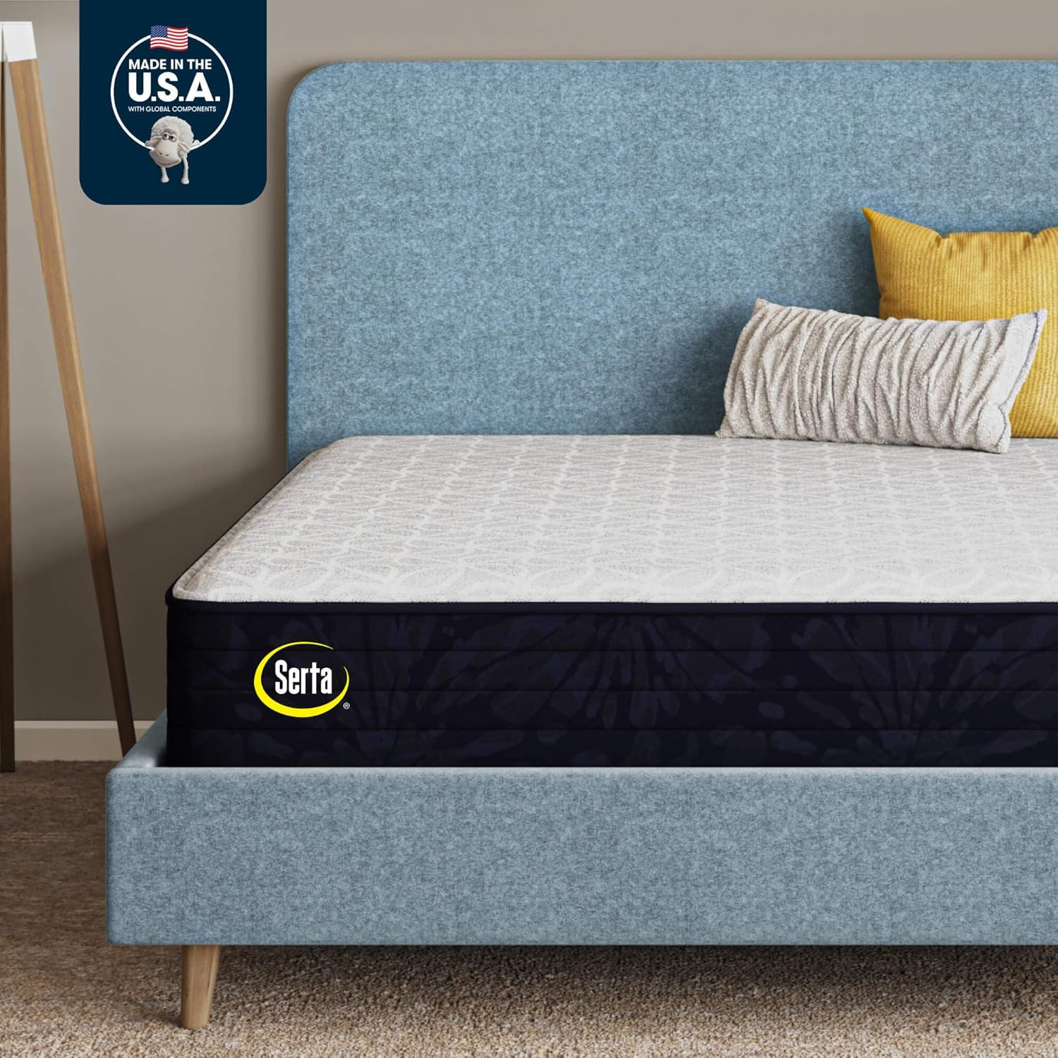 Clarks Hill 2.0 Twin Mattress – Breathable Comfort, 100 Night Trial, 10-Year War