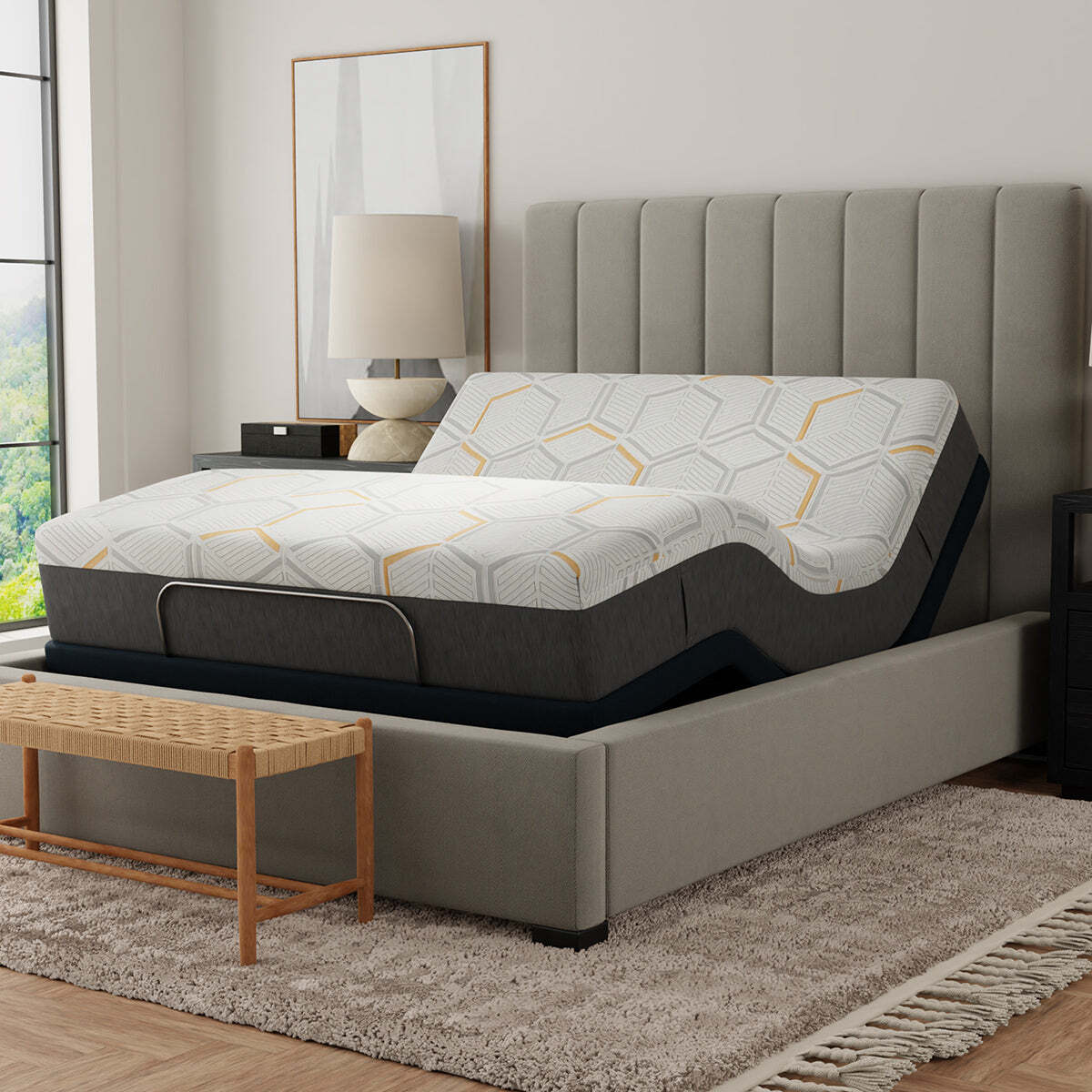 Bedplanet 12″ Copper Gel Infused Medium Firm Memory Foam Mattress
