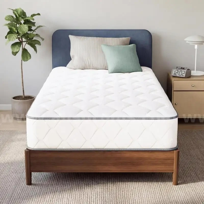 Neo Sleep Twin Size Mattress 8inc Hybrid Comfort & Supportive Mattress in a Box
