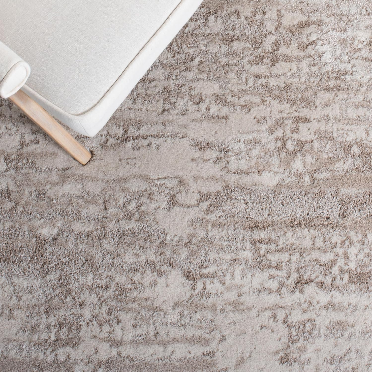 Century Collection Area Rug – 9′ X 12′, Ivory & Beige, Modern Abstract Design, N