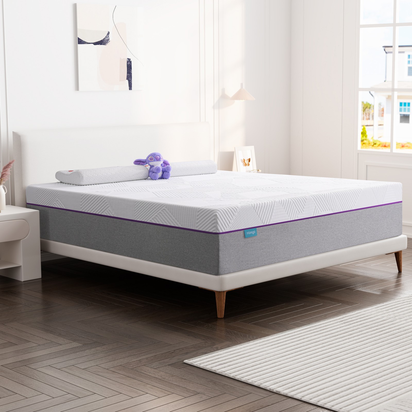 10/12 Inch Twin Full Queen Size Memory Foam Breathable for Sleep Mattress In Box