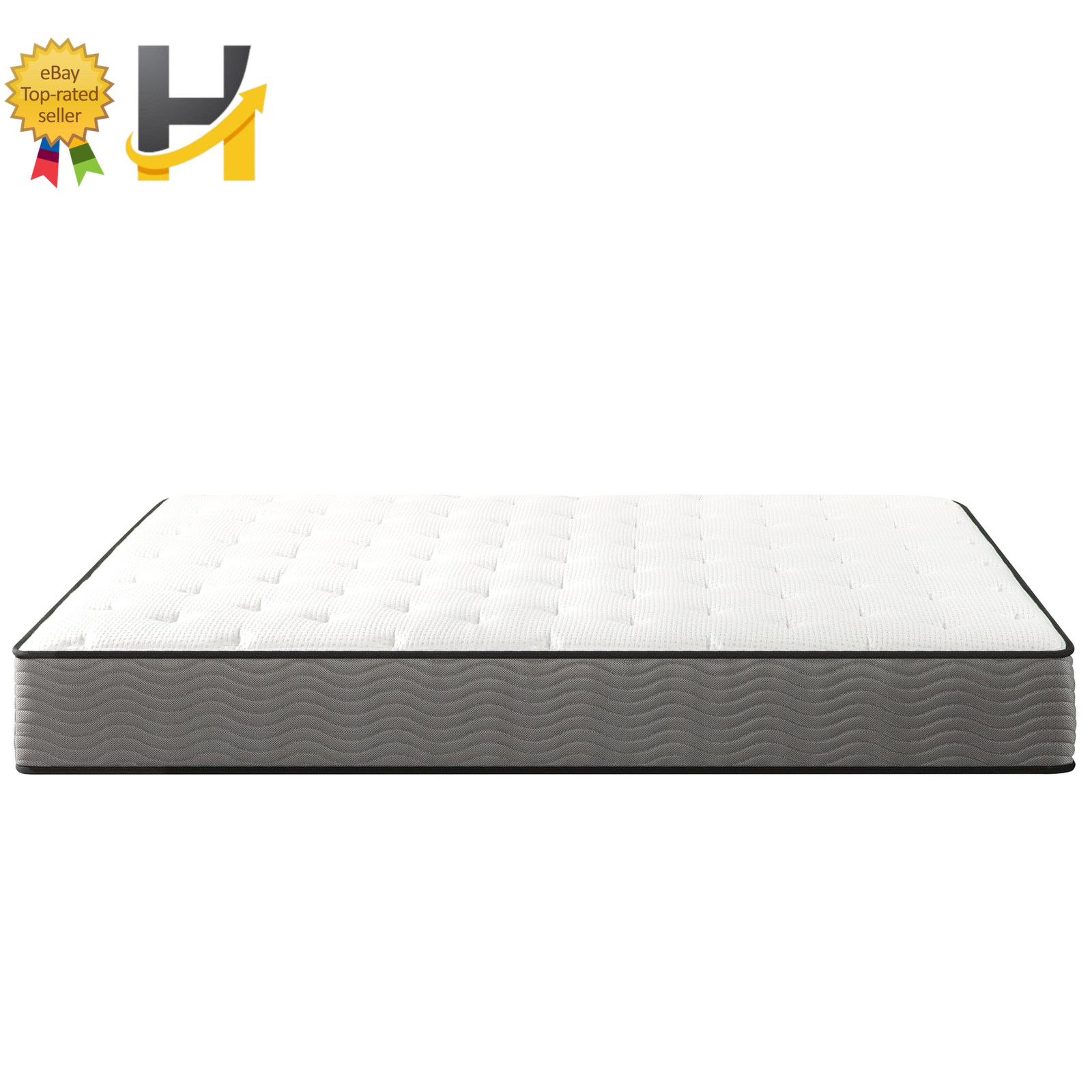 Zinus Support Plus 10″ Twin Tight Top Medium Hybrid Mattress with Comfort Foam