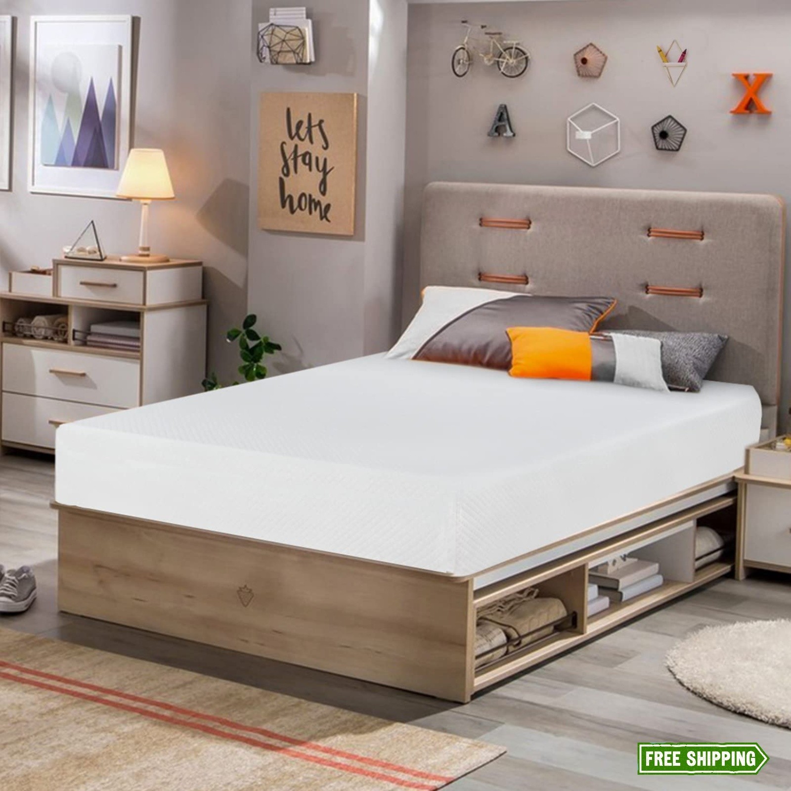 FDW | 8 Inch Twin Mattress | Medium
