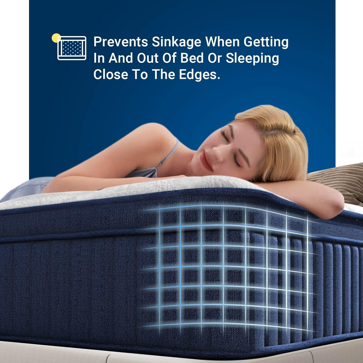 Avenco Latex MemoryFoam Motion Individual Pocket Spring Mattress Queen Size
