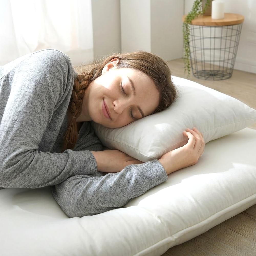 Japanese Futon Mattress Twin Shikibuton Firm Even Support – Traditional Batting