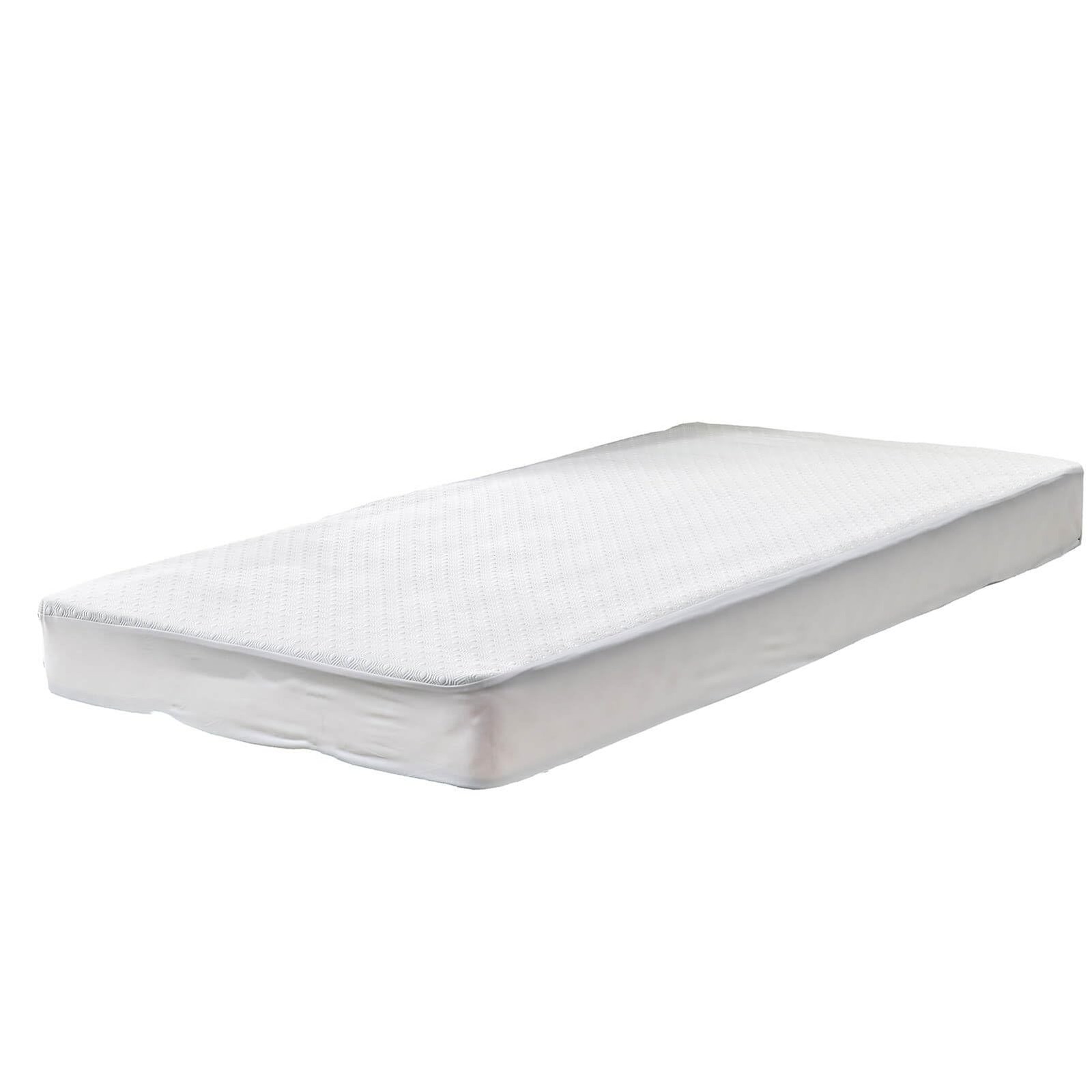 Waterproof RV Bunk Mattress Protector for Bunk=Narrow Twin (30×75), White