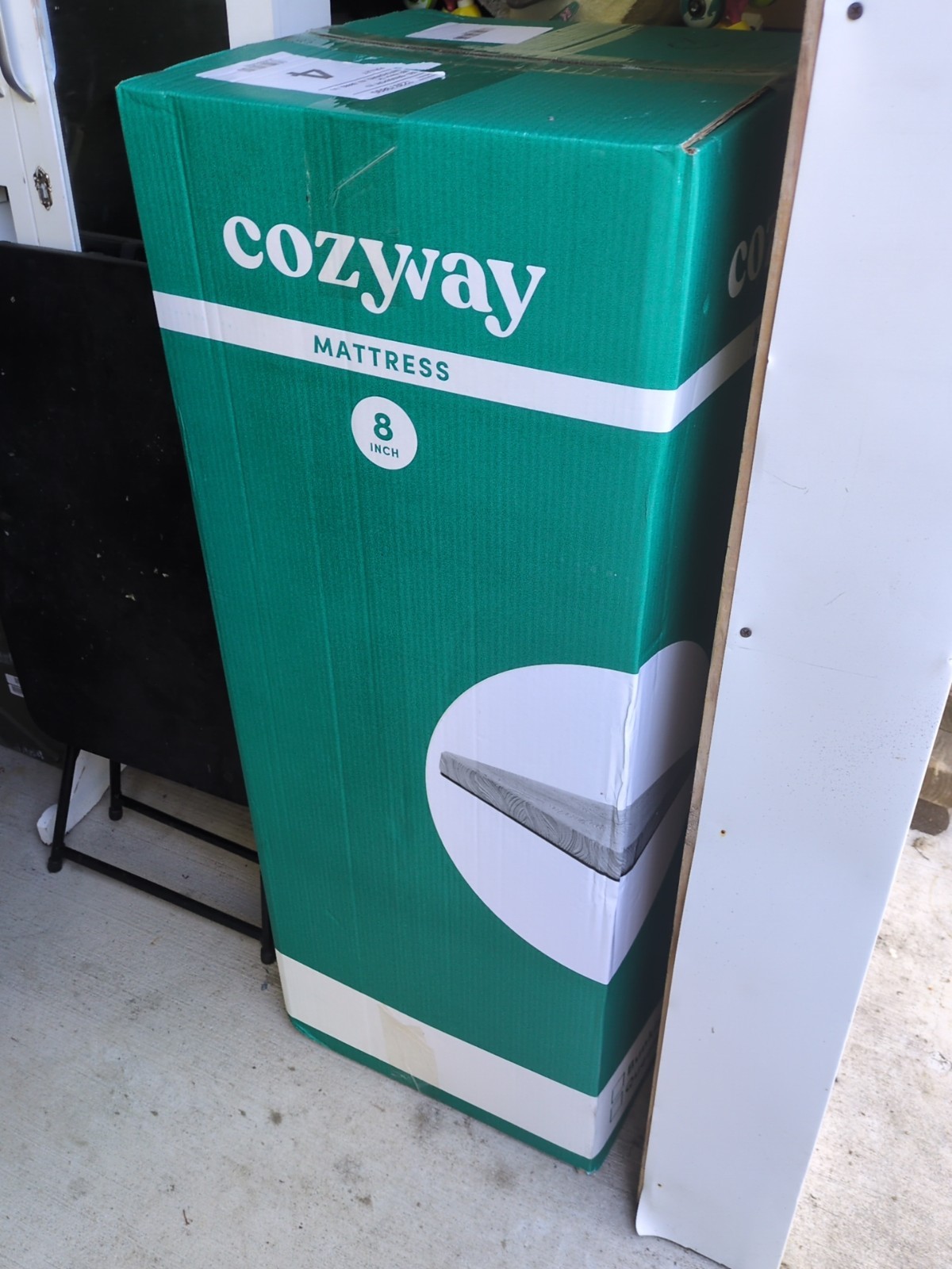Cozyway 8″ Memory Foam Short Queen RV Mattress for Comfort on the Road New MIB