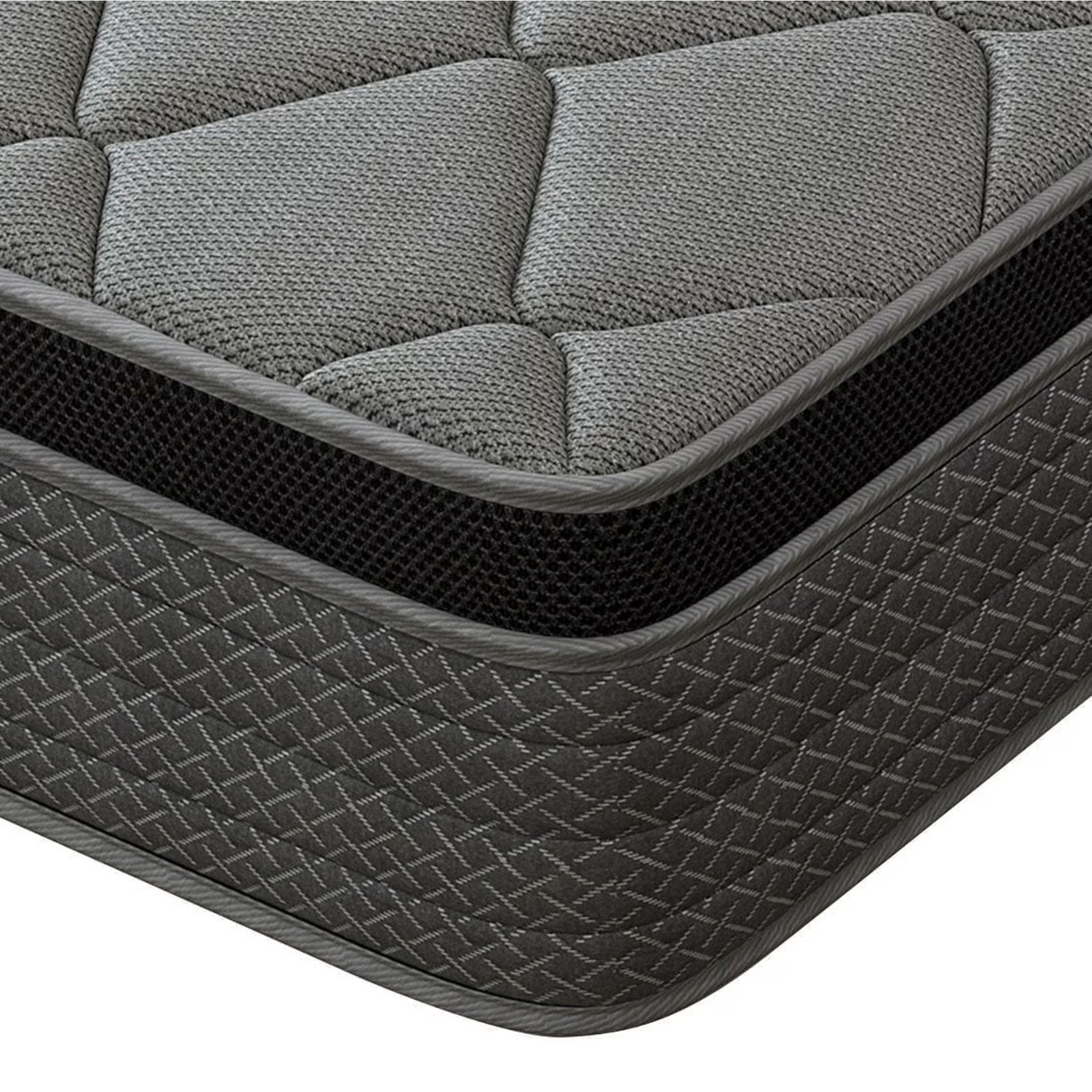 10″ Memory Size Foam &Spring Hybrid Mattress Cooling Twin/Full/King Bed In a Box
