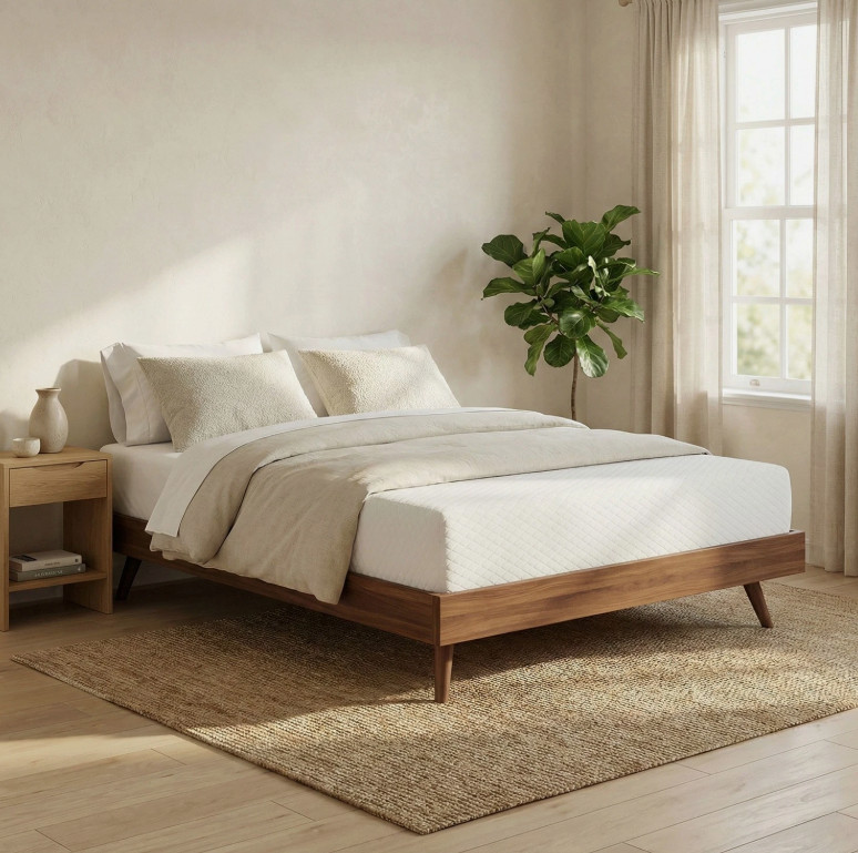 Gel Memory Foam Medium-Firm Mattress, CertiPUR-US Certified, Mattress in Box