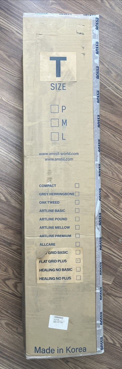 Anssil Flat Grid Plus Twin Mattress Extra Firm With No Spring And 3D Technology
