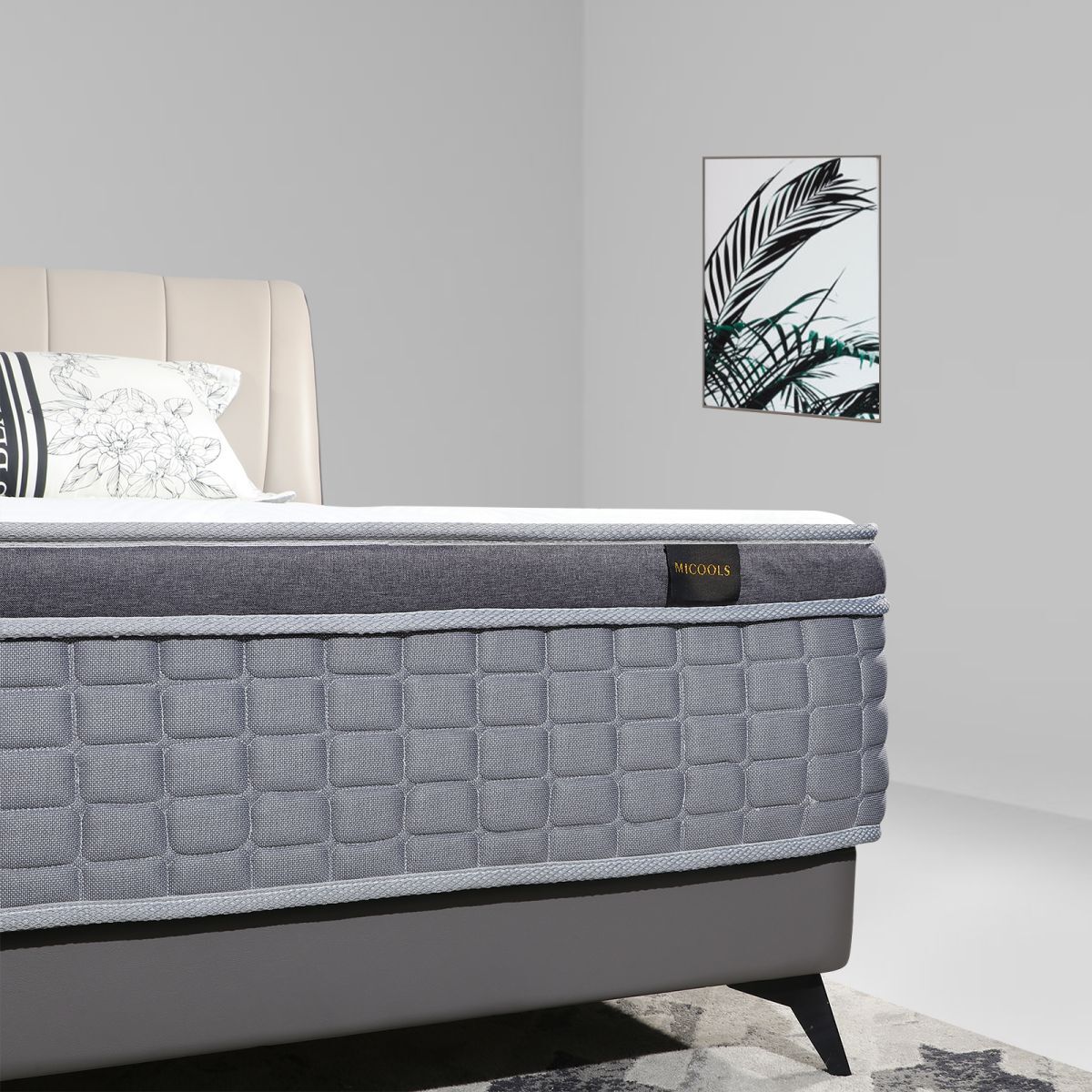 12″/14″ Gel Memory Foam Mattress Hybrid Spring Comfy Twin Full Queen King Size