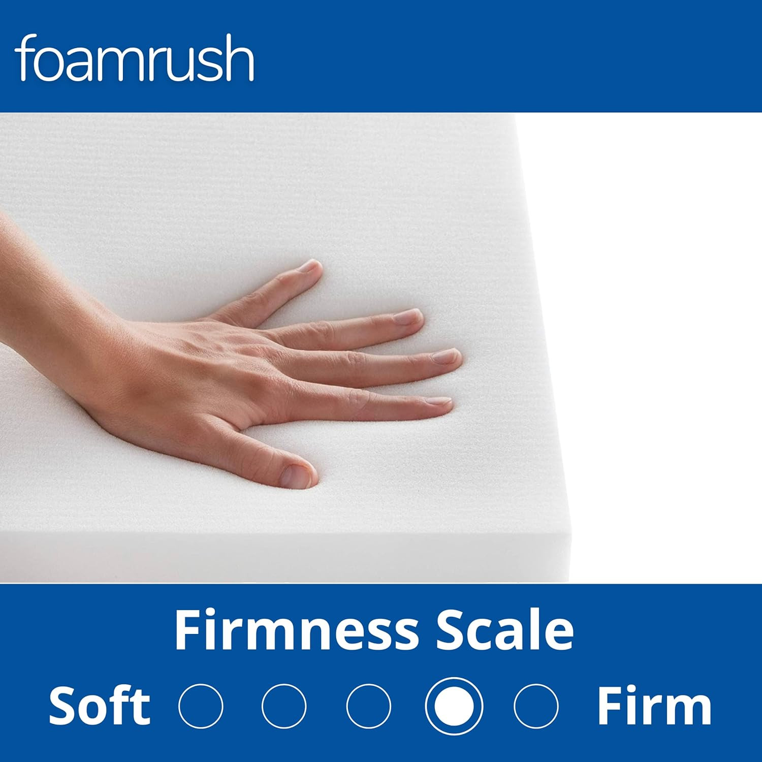 3-Inch Bunk (28″ X 75″) High Density Foam RV Mattress Replacement, Firm, Pressur