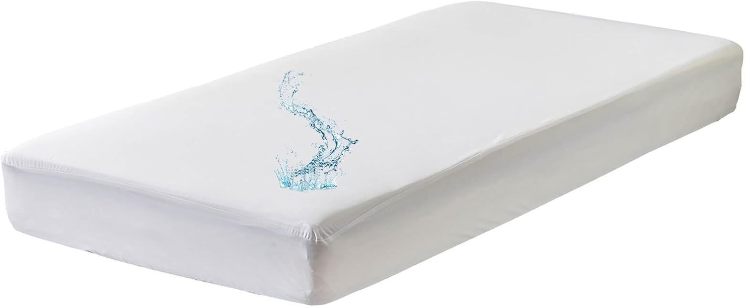 Kingnex Waterproof RV Bunk Mattress Protector Narrow Twin 30×75 Fitted Cover
