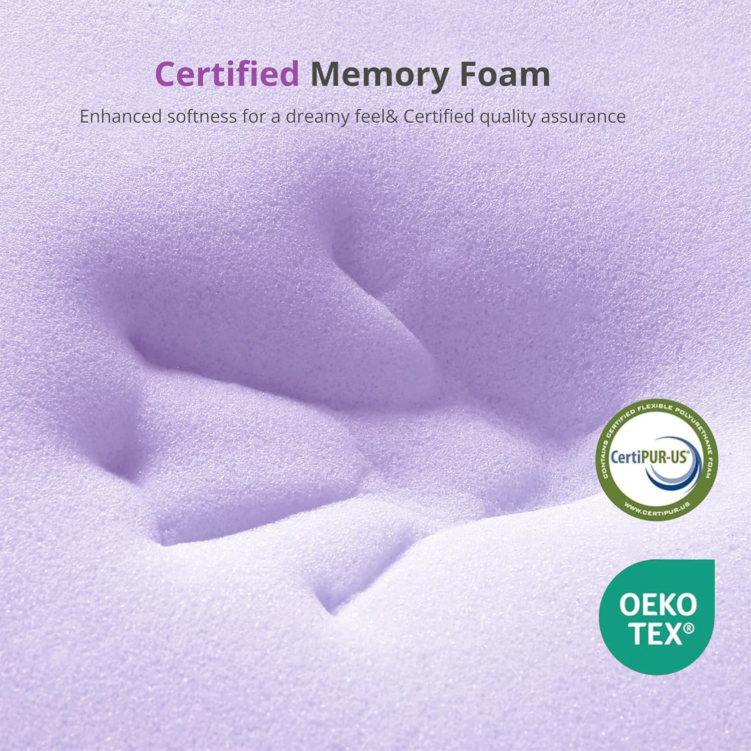 8″ Twin Memory Foam Mattress with Green Tea Gel – Pressure Relief & Comfort