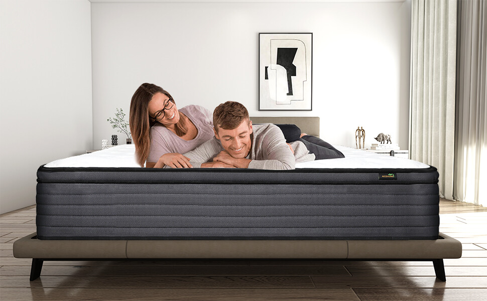 10″ 12″ Memory Foam Mattress Hybrid Innerspring Twin Full Queen King Mattresses
