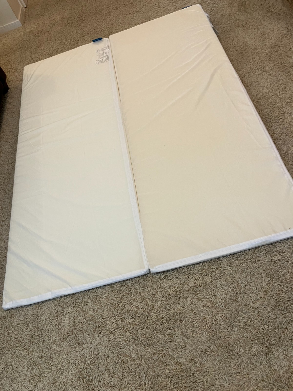 Lucid Incline Wedge Foam Mattress Topper, 5 Inch, 2-Twin Size
