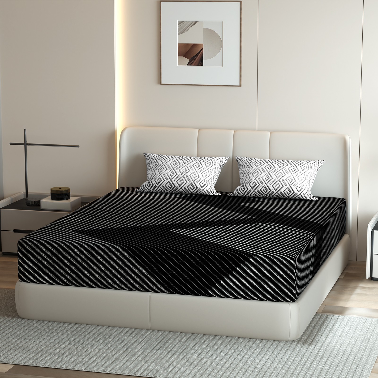 10″ Twin Full Queen King Size Gel Memory Foam Mattress in a Box, Made in USA