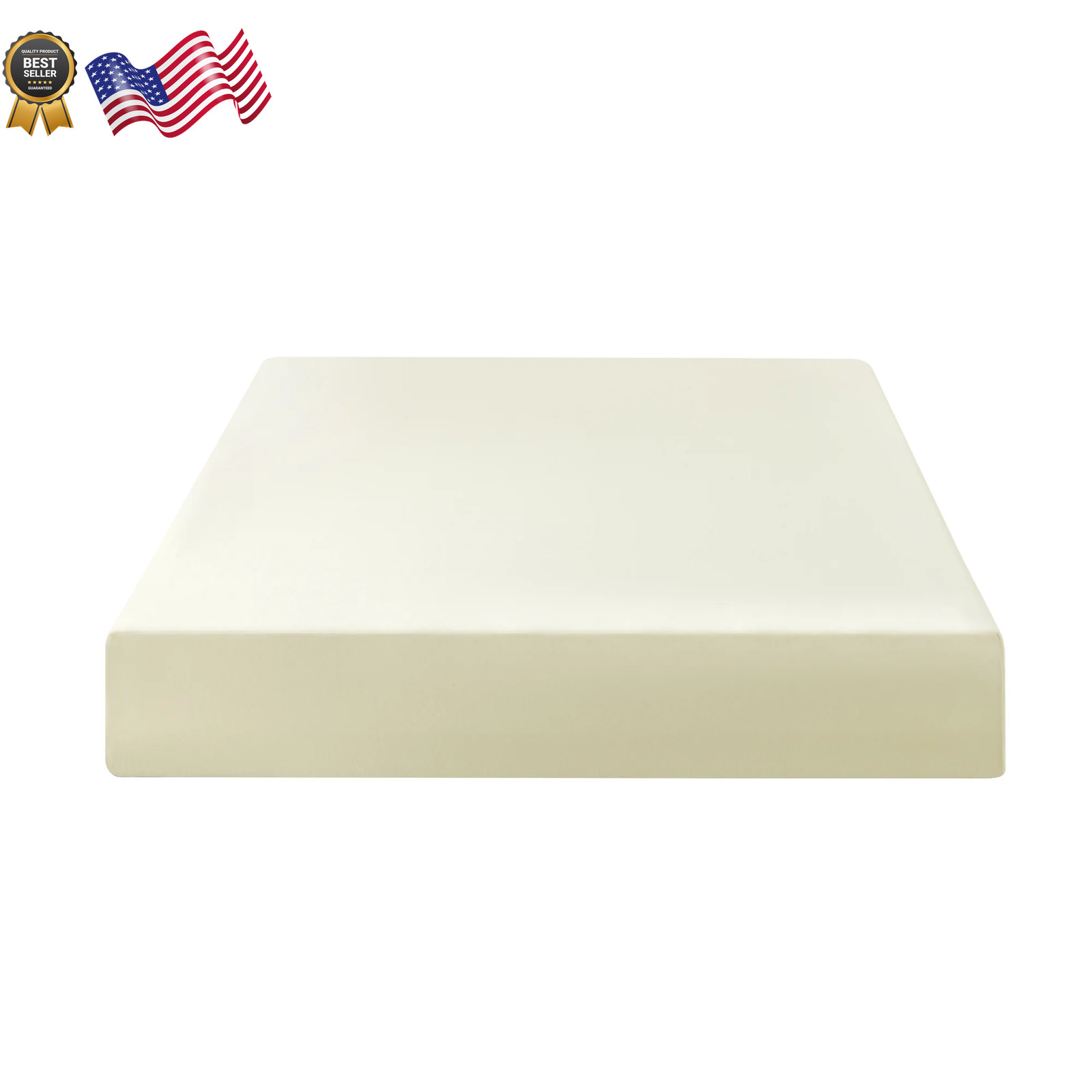 Gel Airflow 10 Tight Top Memory Foam Mattress CertiPUR US Certified Twin NEW