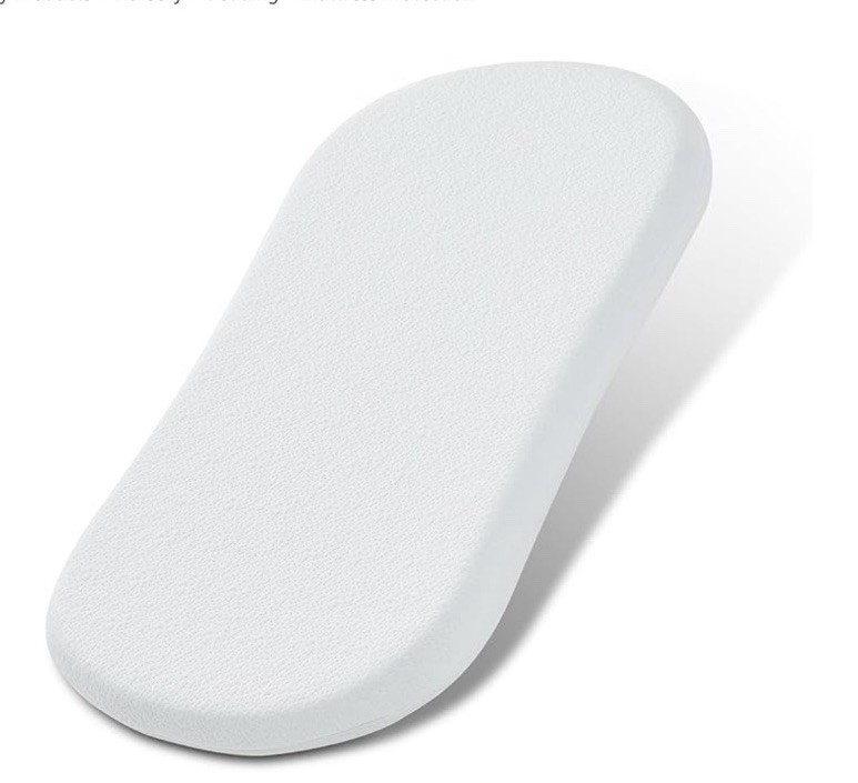 Neoborn Baby Bassinet Mattress Topper-30″ x 18″ x 2″ Dual Sided Gel Memory NIB!