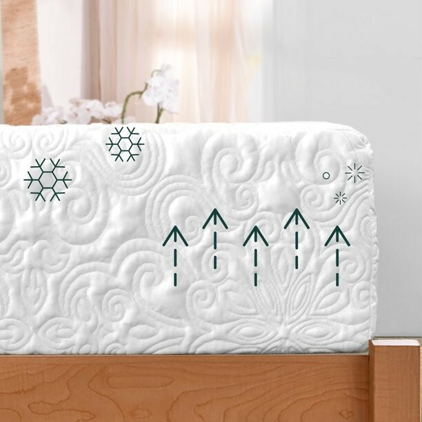 Spa Sensations by Zinus Serenity Memory Foam Mattress, Variable Size